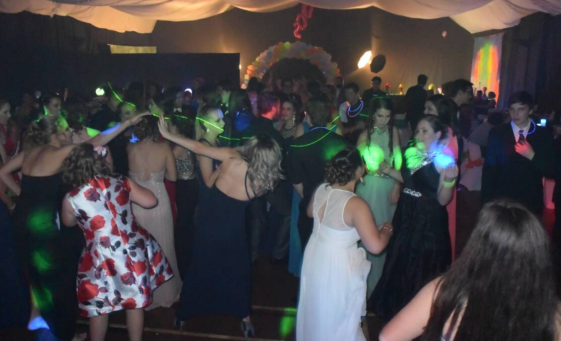 Collie Senior High School ball brings Year 12 students together on Saturday, March 25. 
