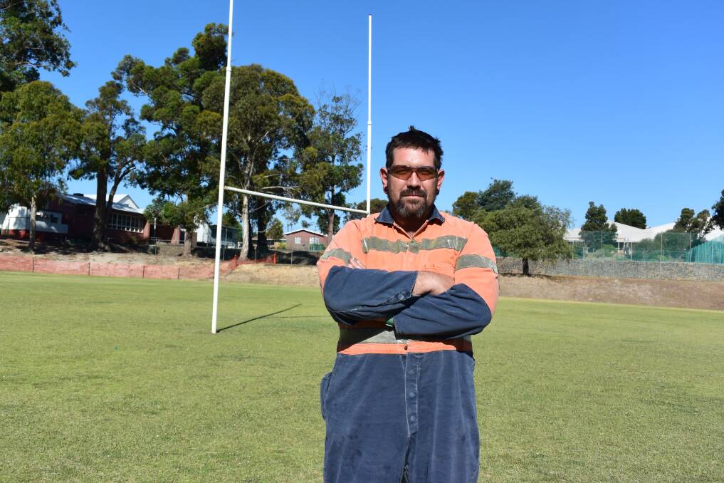 The force: Collie Mongrels RUFC player Peter Bellden is looking forward to another year of rugby action throughout the South West rugby season. Photo: Thomas Munday. 