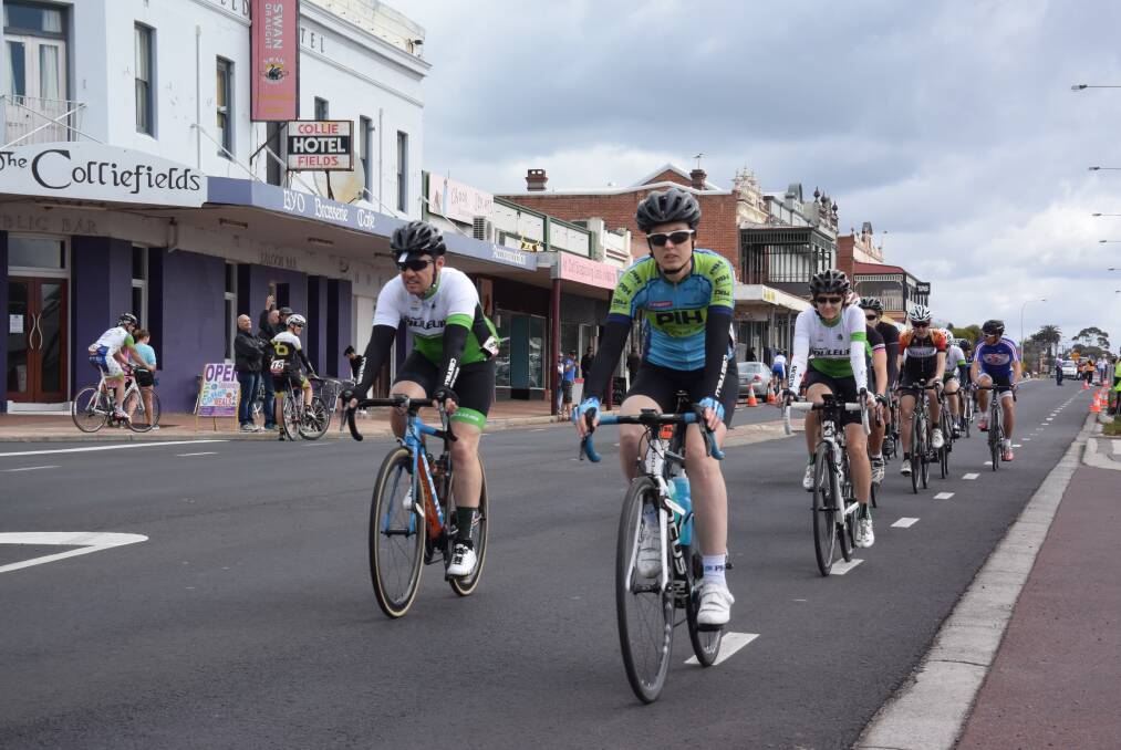 Pedal forward: Cycling teams from across Western Australia will turn out to compete in the Collie to Donnybrook and Return Cycling Classic. Photo: Thomas Munday.