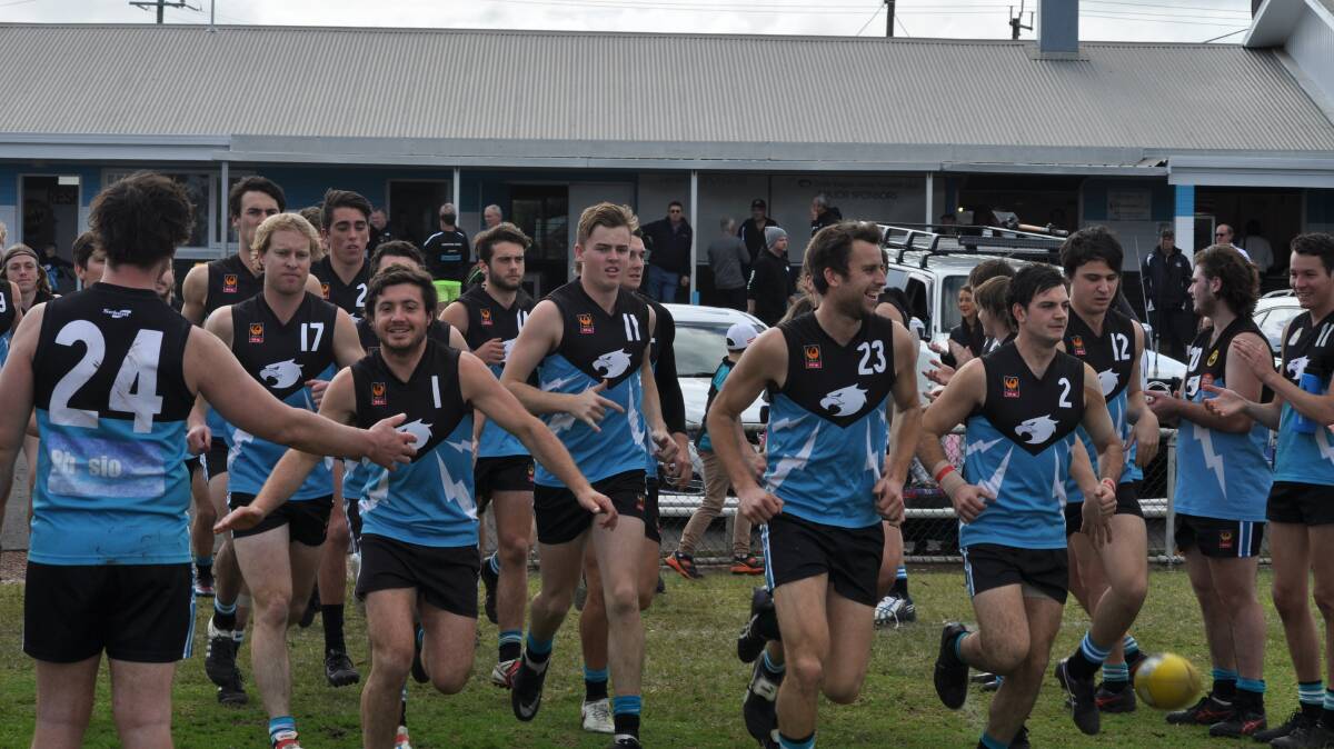 Collie league side overcomes Busselton and overcast conditions for a 55 point win in round 16. Photos: Thomas Munday. 