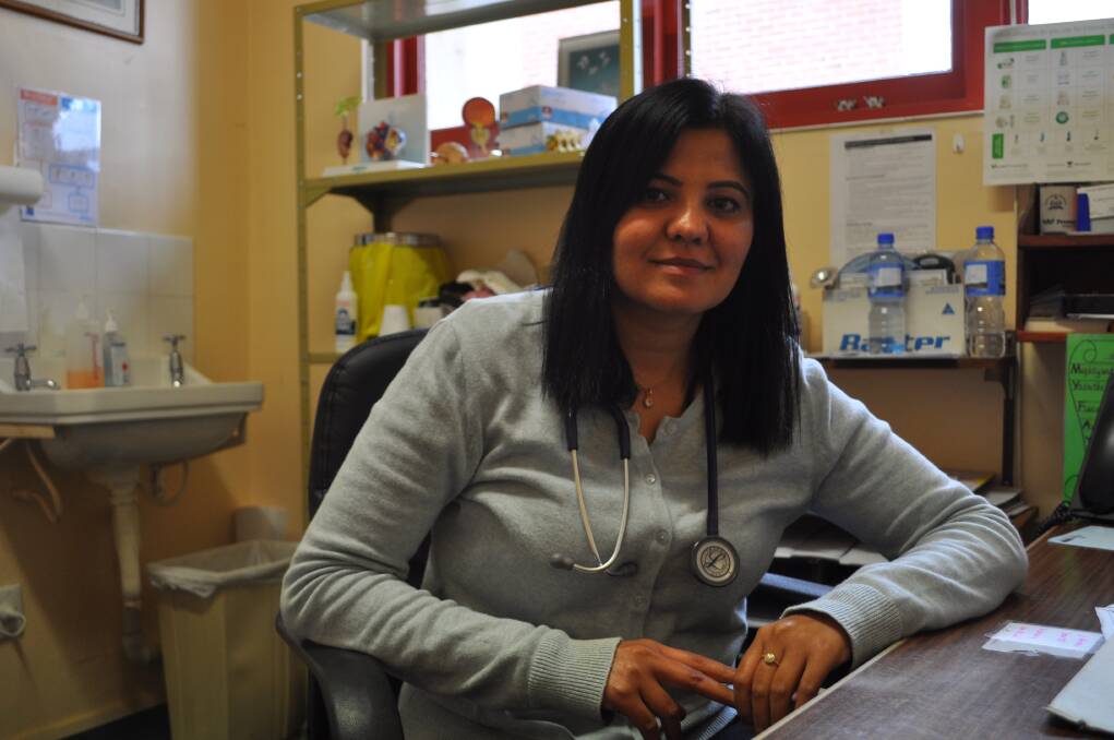 Finding a new home: Dr. Navneet Kaur Nandha has settled in well as the Collie Medical Group's new General Practitioner. Photo: Thomas Munday. 