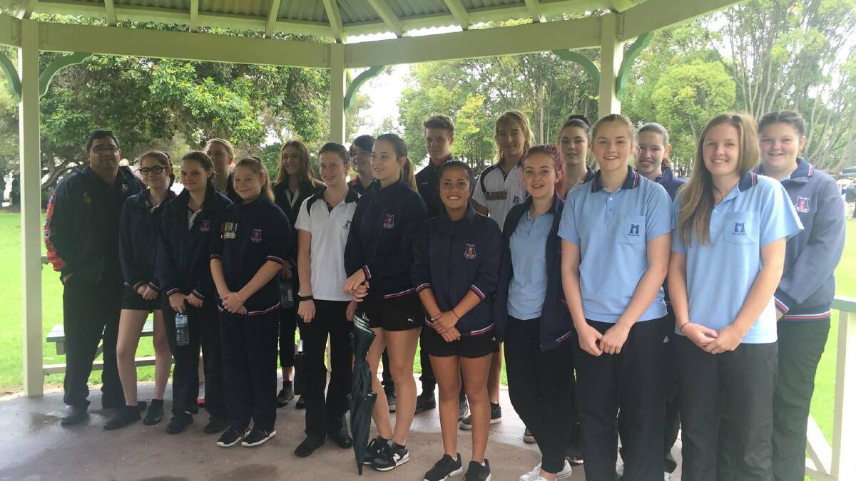 Students and teachers at Collie Senior High School have carried out activities across Collie to raise funds for the 2017 ANZAC tour. 