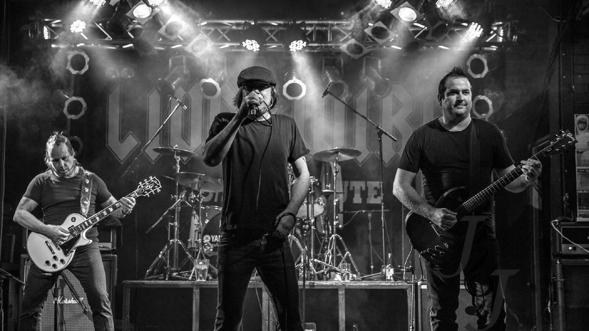 Rock on: Live/Wire will rock the Crown Hotel on Friday, October 14. Photo: Supplied. 