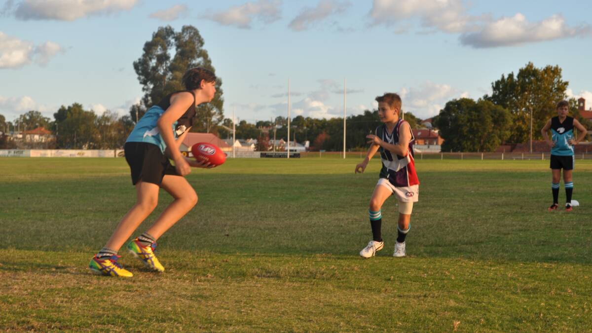CEFC's Year 7s side conducts training ahead of their round one clash with Eaton this weekend. 