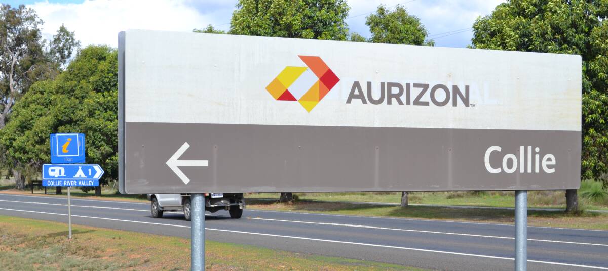ON THE RAILS: Aurizon and Shire of Collie discuss the future of local employment opportunities. 