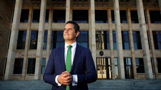 West Australian Treasurer Ben Wyatt. Photo by Trevor Collens.