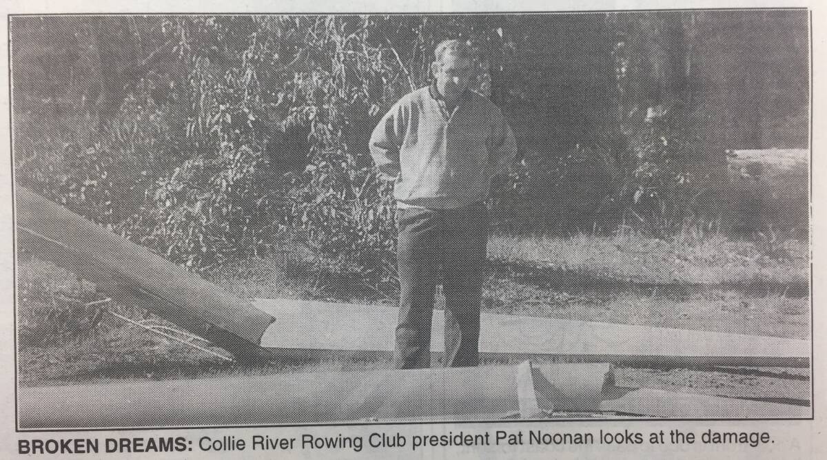 Photos from the Collie Mail in September 1996.