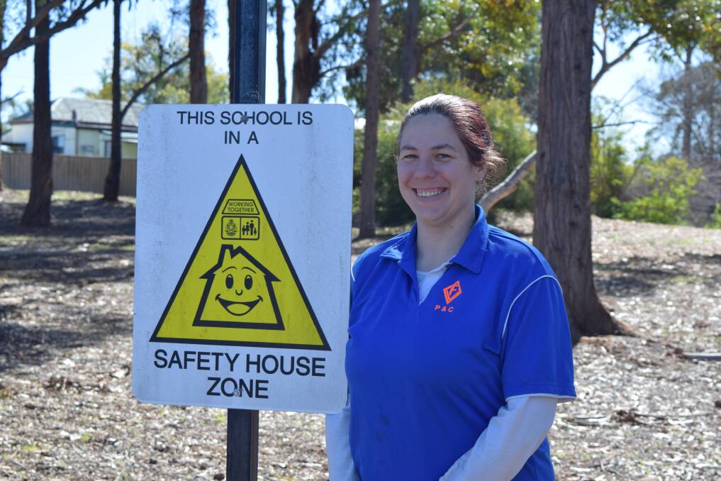 Safety First: Fairview Safety House Coordinator Kristy Milne is hoping to raise awareness of Safety Houses in Collie.  Photo: Shannon Wood. 