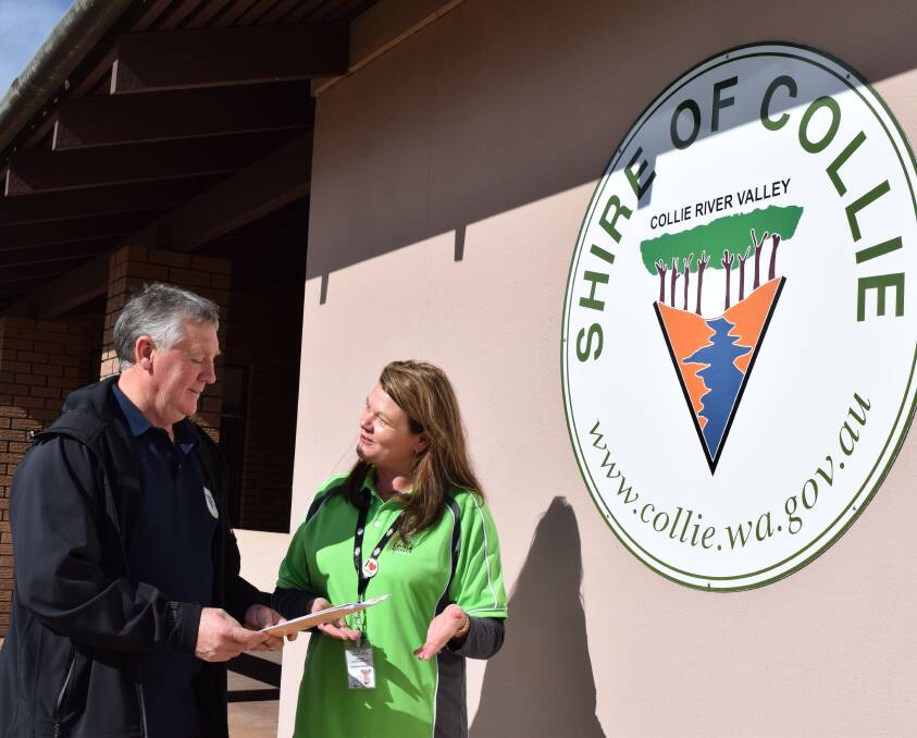 Fill out your forms: Collie Shire President Wayne Sanford speaks to Census Engagement Manager Deeahn O'Brien about the importance of filling out the Census forms. 