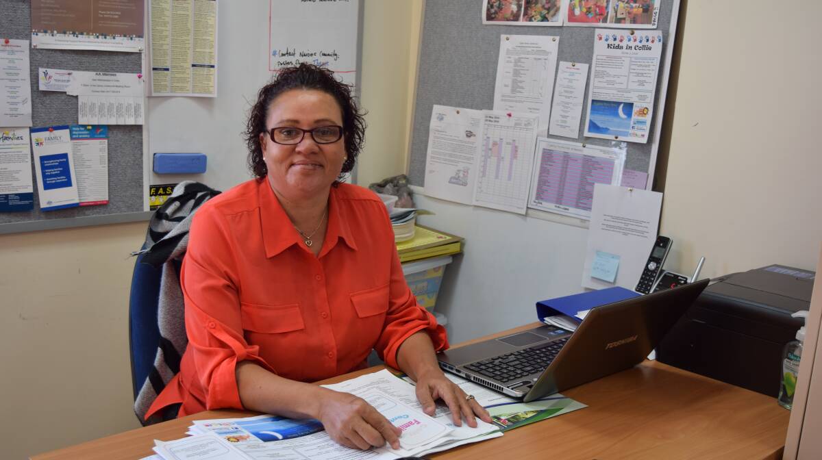 New face: Collie Family Centre Program Manager Sharon Thompson is looking forward to her new role at the centre.