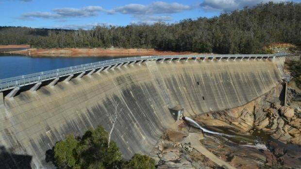 Wellington Dam has high levels of salt in its water, which has previously made it unfit for agricultural schemes. Photo: Parks and Wildlife Service.