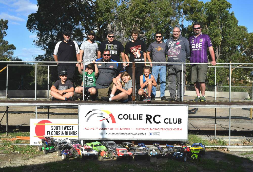 At the controls: Members of the Collie RC Club are ready for their first season of racing. Photo: Shannon Wood. 