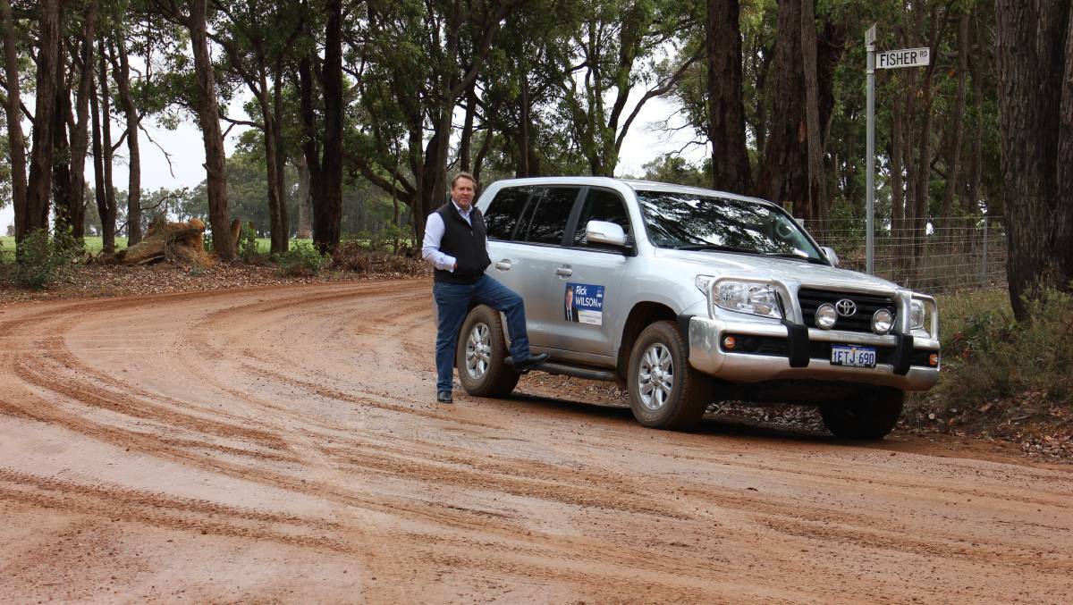 Safer roads: Federal member for O'Connor Rick Wilson has lobbied for further regional road funding. Photo: supplied.