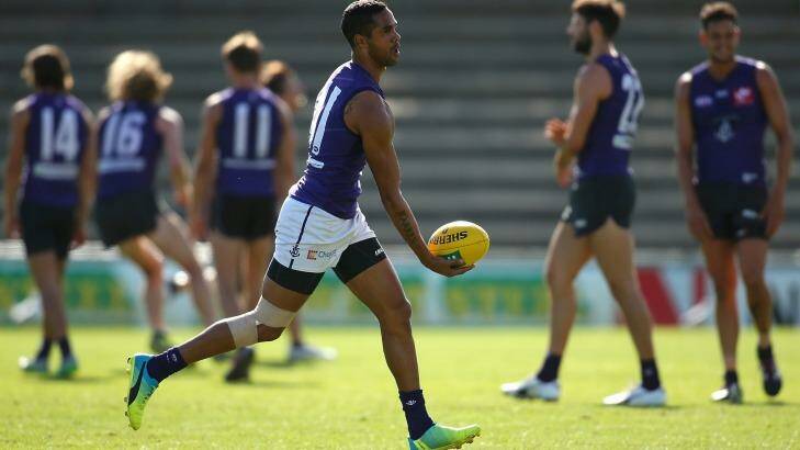 Shane Yarran is set to make his debut for the Dockers against the Gold Coast Suns. Photo: Paul Kane