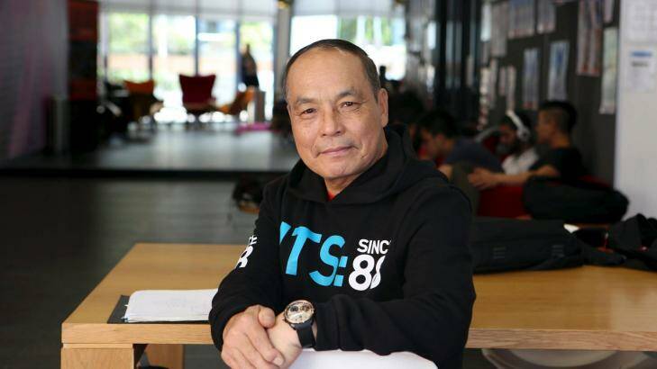 Joseph Kim, 68,  retired so he could pursue a new career path, starting with a university undergraduate degree. Photo: Sasha Woolley