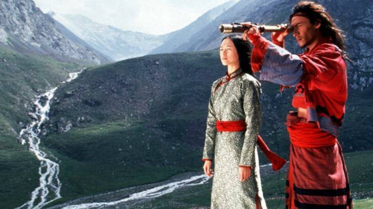 <i>Crouching Tiger, Hidden Dragon</i> helped put actors Zhang Ziyi (L) and Chang Chen (R) on the world stage. Now it will help Netflix become a major movie player.
