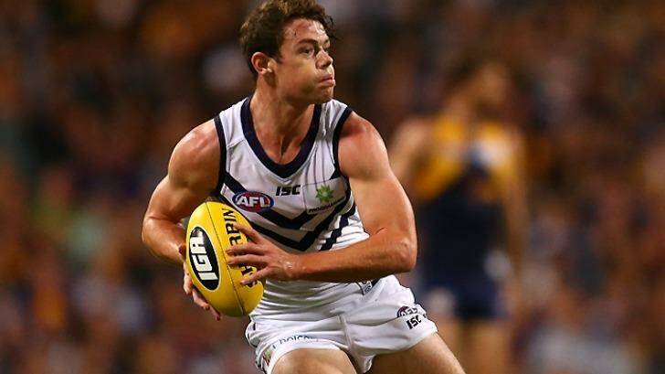 Lachie Neale will be out of contract at the end of the 2016 season. Photo: Paul Kane