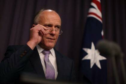 Employment Minister Eric Abetz has rejected the suggestion that Australians are worried the government was heading towards a new version of WorkChoices.  Photo: Andrew Meares