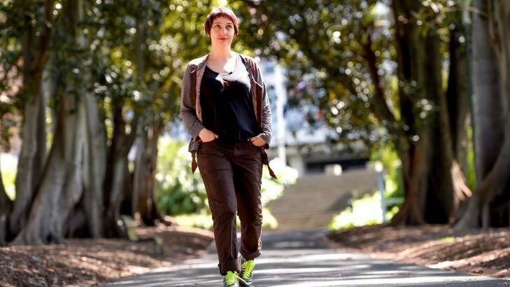 Natasha Smith says mindful walking is a more deliberate version of walking just to relax.  Photo: Justin McManus