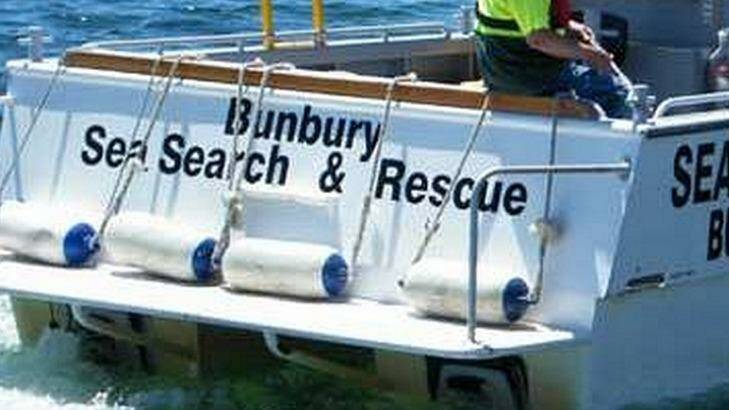 The body was pulled from the water off Bunbury.