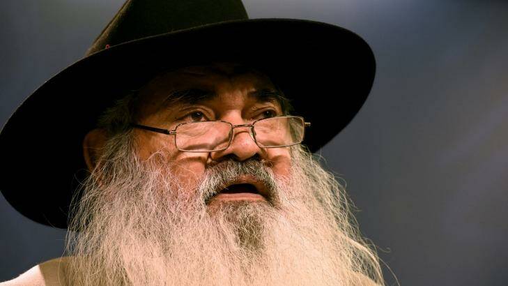 Patrick Dodson slammed the government's 'appaling demonstation of ignorance about the criminal justice system and its interface with Indigenous peoples'. Photo: Steven Siewert
