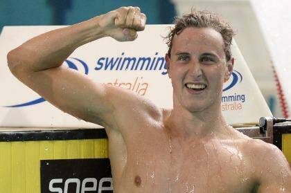 On the rise: Australian sprint star Cameron McEvoy. Photo: Bradley Kanaris