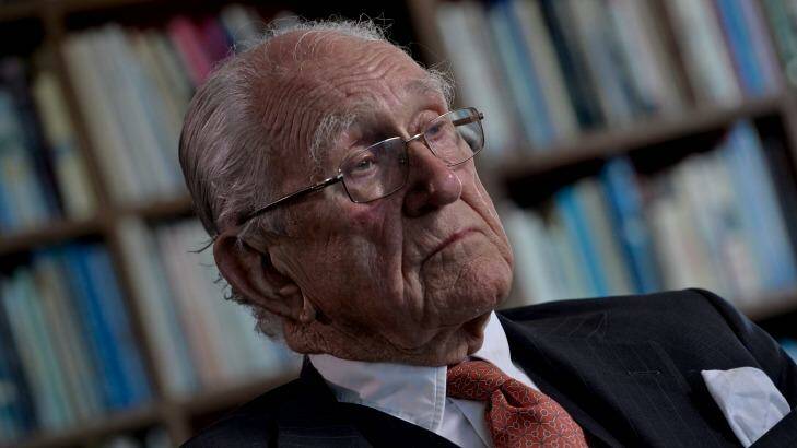 Malcolm Fraser says selling the ABC and SBS would be "lousy" politics. Photo: Justin McManus