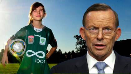 12-year-old's Pararoos plea nets a form response from Tony Abbott