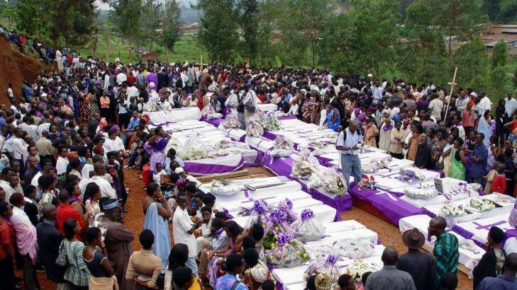 Too little, too late: At least 800,000 people were killed in 100 days in Rwanda in 1994. "We did not act quickly enough after the killing began,"  said US President Bill Clinton four years later. Photo: Themistocles Hakizimana