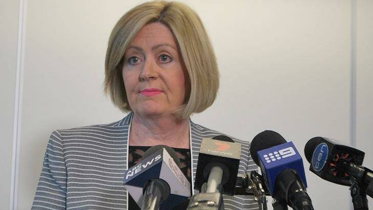 Despite the flood of calls for her to resign, Lisa Scaffidi says the won't resign. Photo: Heather McNeill 