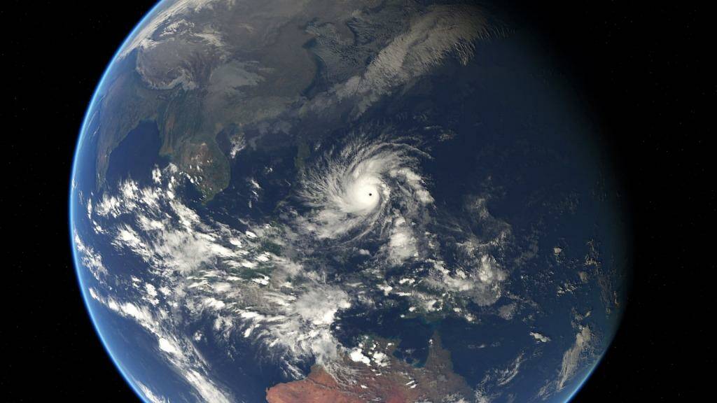 Moving: A satellite image of Typhoon Hagupit. Experts say it will be the strongest storm to hit the Philippines this year. Photo: EUMETSAT