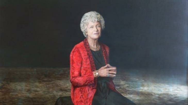 A portrait of Fiona Stanley now hangs on the walls of Fiona Stanley Hospital. 
