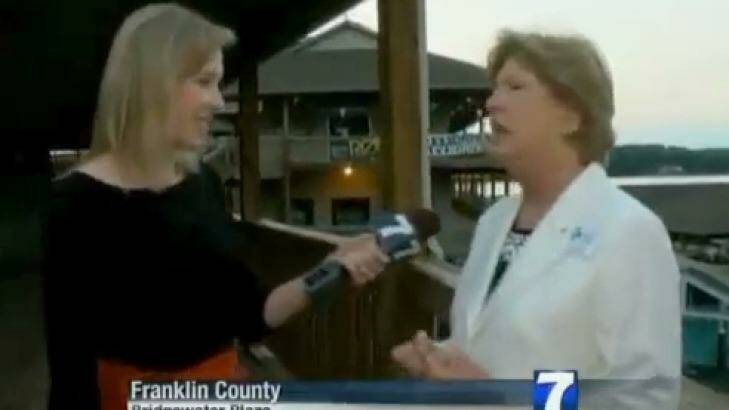 Alison Parker was interviewing Vicki Gardner when shots rang out. 