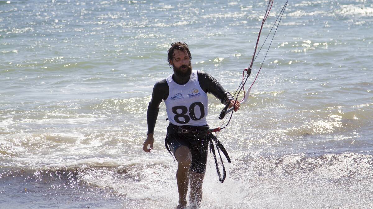 Dale Stanton won the 25km kite surfing marathon on the fourth and final day of the 2014 Lancelin Ocean Classic, on Sunday.