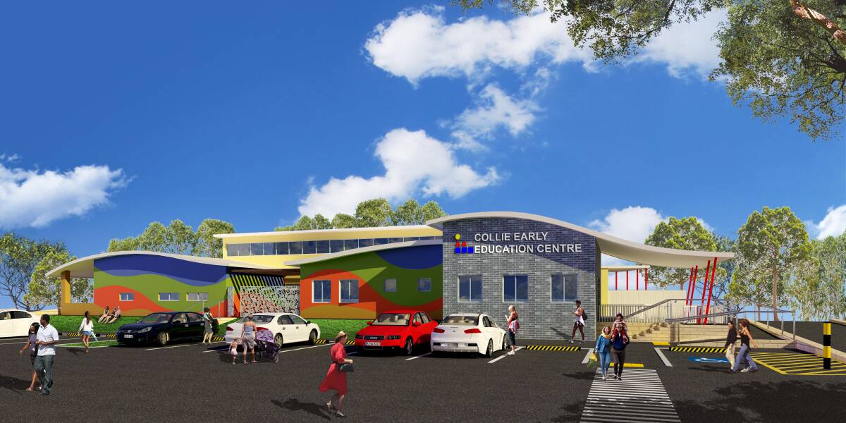 A digital impression of the new childcare centre