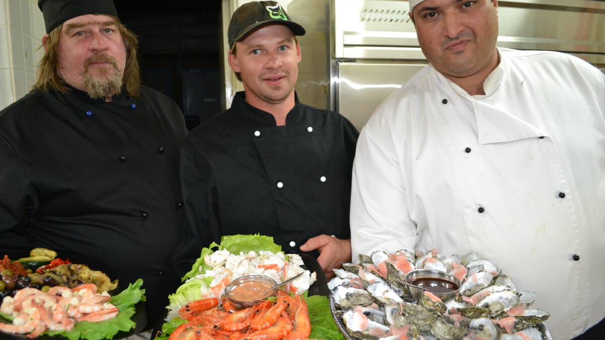 Collie Eagles Football Club held their annual seafood night fundraiser on Saturday, April 12. 