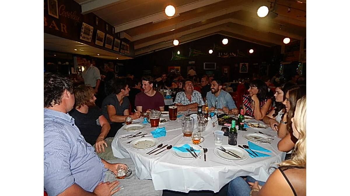 Collie Eagles Football Club held their annual seafood night fundraiser on Saturday, April 12. 