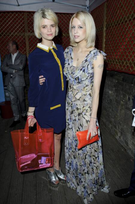 Pixie Geldof and Peaches Geldof in 2012. Picture: Getty Images