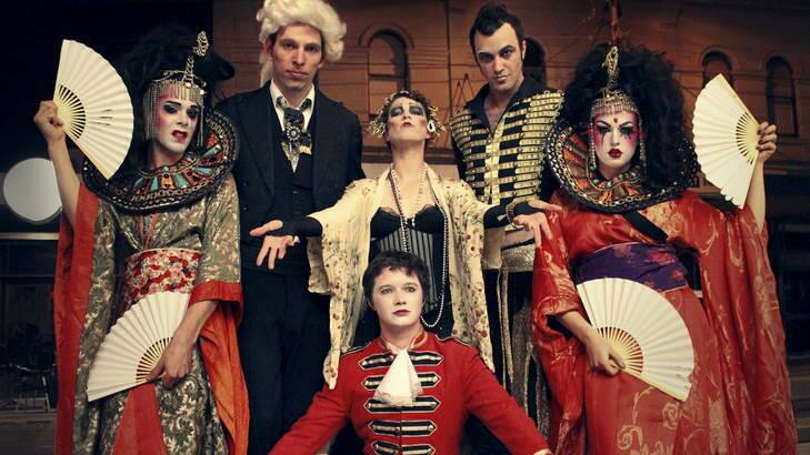 Cabaret queen: Amanda Palmer and the Grand Theft Orchestra.