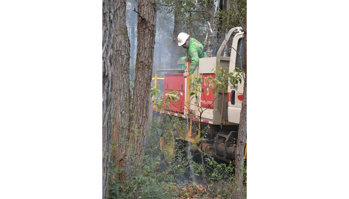 he Department of Parks and Wildlife are on schedule to reach their target, weather permitting, for this season's prescribed burns.