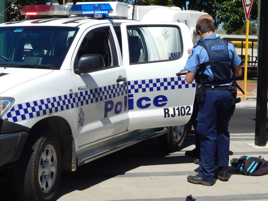 Police raced to Forrest Street in response to a duress alarm on Monday morning.