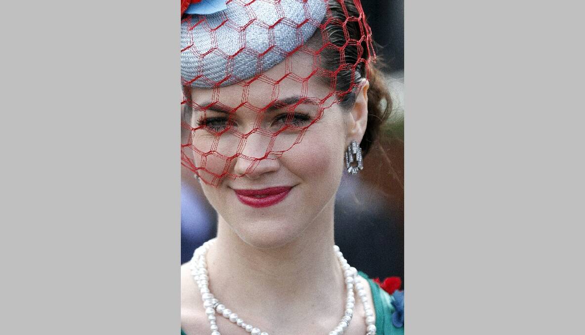 Photo of singer Hetty Kate attending the Beck Caulfield Guineas Day on Saturday October 13, 2012. The Sunday Age/Luis Enrique Ascui