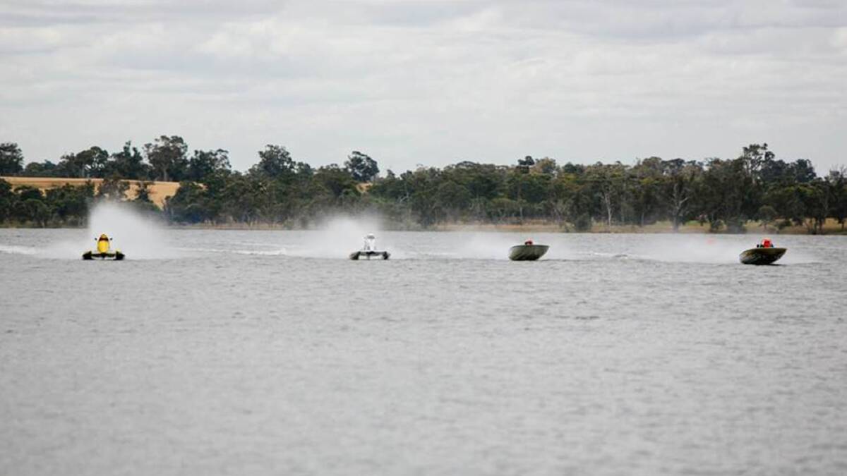 The WA Speed Boat club's recent Towerrinning Cup 2018 had an awesome display of F2, displacement and 25/15hp boats driven to the limits. Photo supplied.