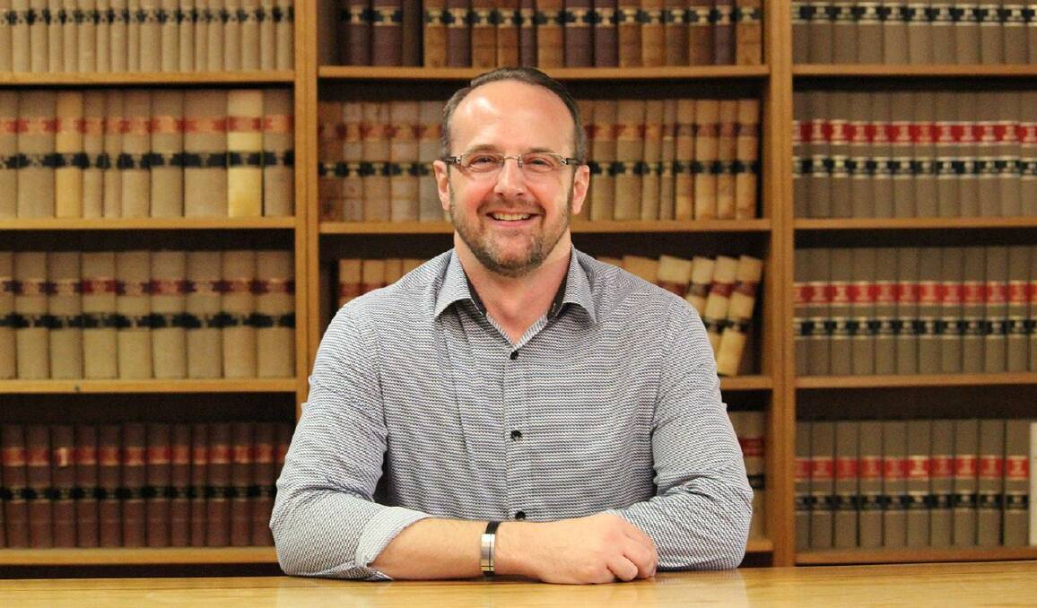 Charles Sturt University Centre for Law and Justice director Mark Nolan. Picture: ANU College of Law