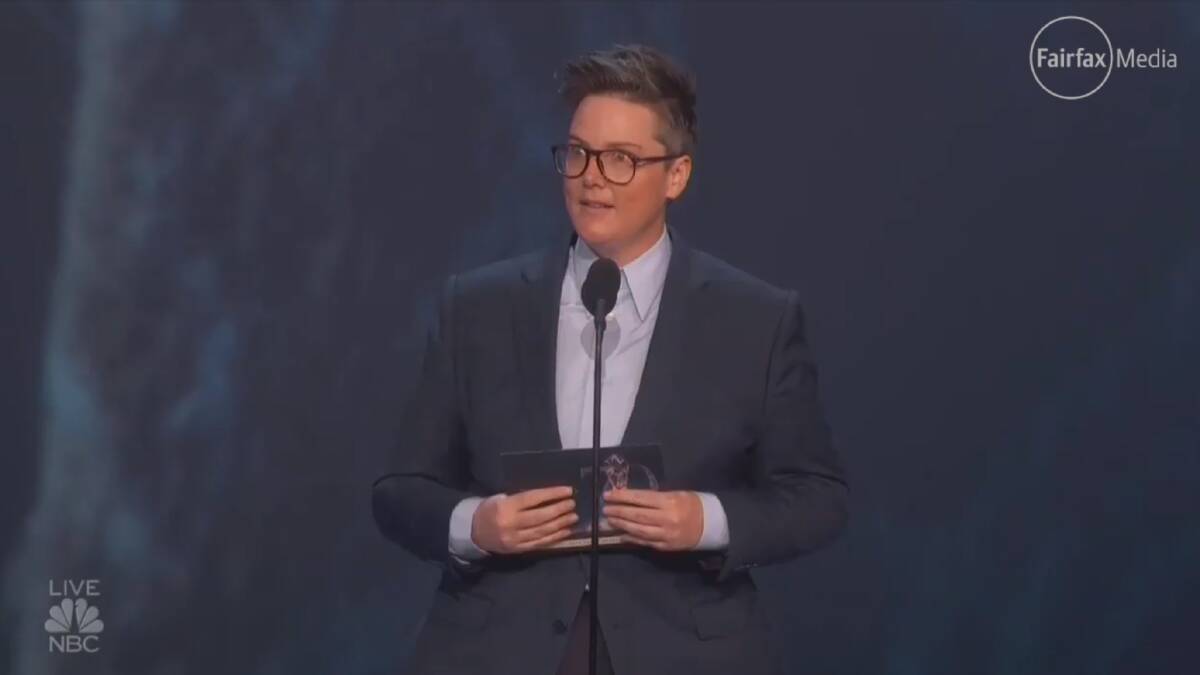 Hannah Gadsby takes the Emmys by storm