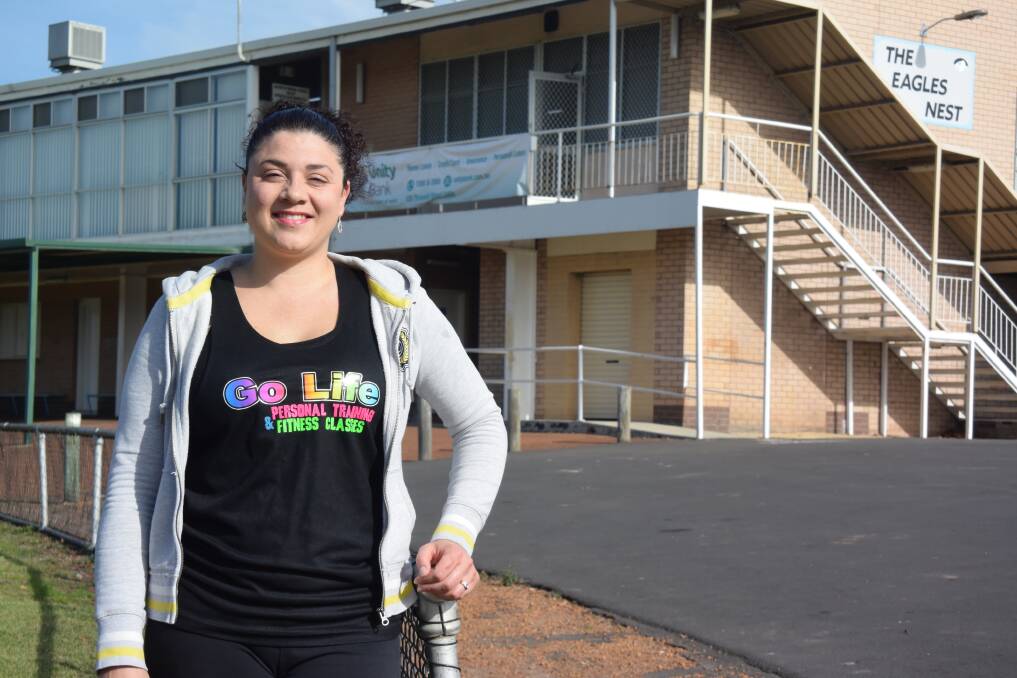 Fit and ready: Go Life Fitness instructor and owner Tracy Mizzi-Gillespie is celebrating five weeks of leading cardio and weight loss classes, sponsored by Unity Bank. Photo: Thomas Munday. 