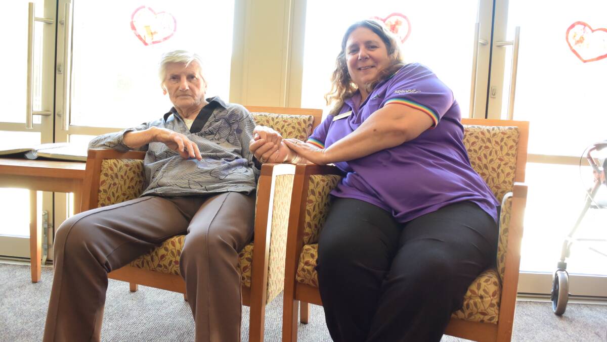 Staff and residents at ValleyView celebrated Valentine's Day last week. 