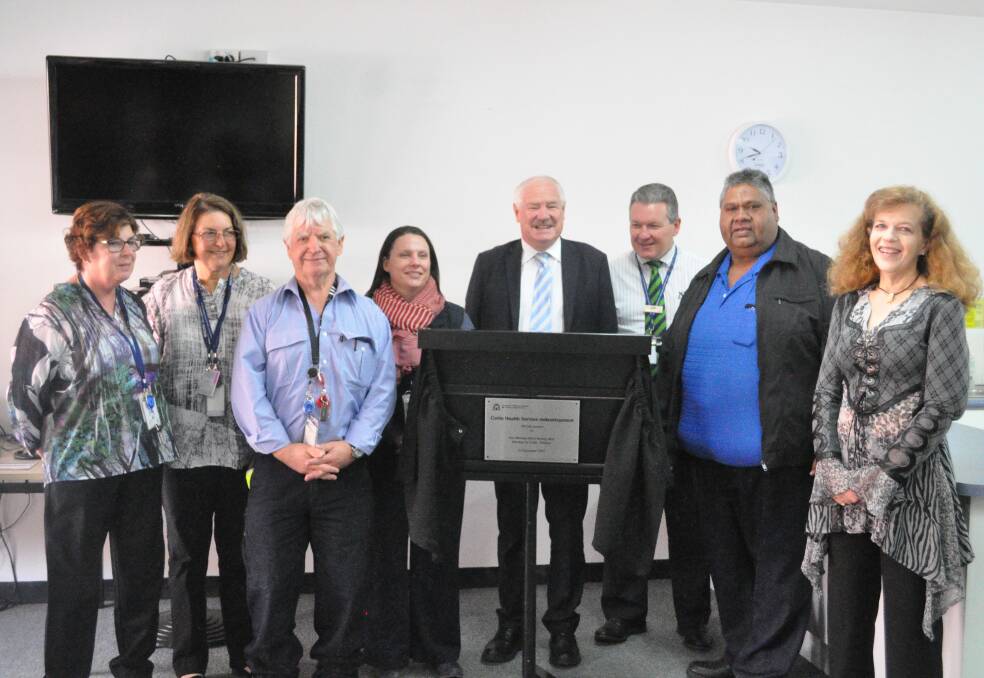 Official opening: Collie-Preston MLA Mick Murray joined WACHS, Collie Hospital and community members last week. Photo: Thomas Munday. 