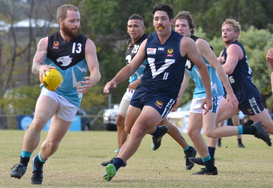 Collie Eagles player Adam Bignell. Photo by Collie Mail. 