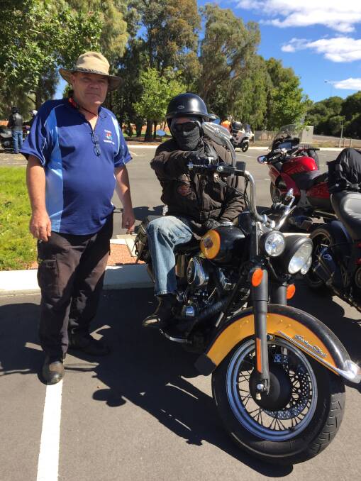 Around 300 motorcyclists gathered at Collie PCYC as part of the Black Dog Motorcycle Ride. 